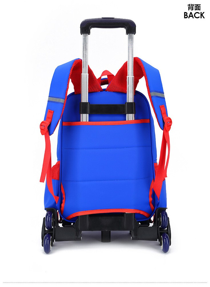 Pull Up Travel Backpack Elementary School Students in Grades ThreeTo Six Cartoon