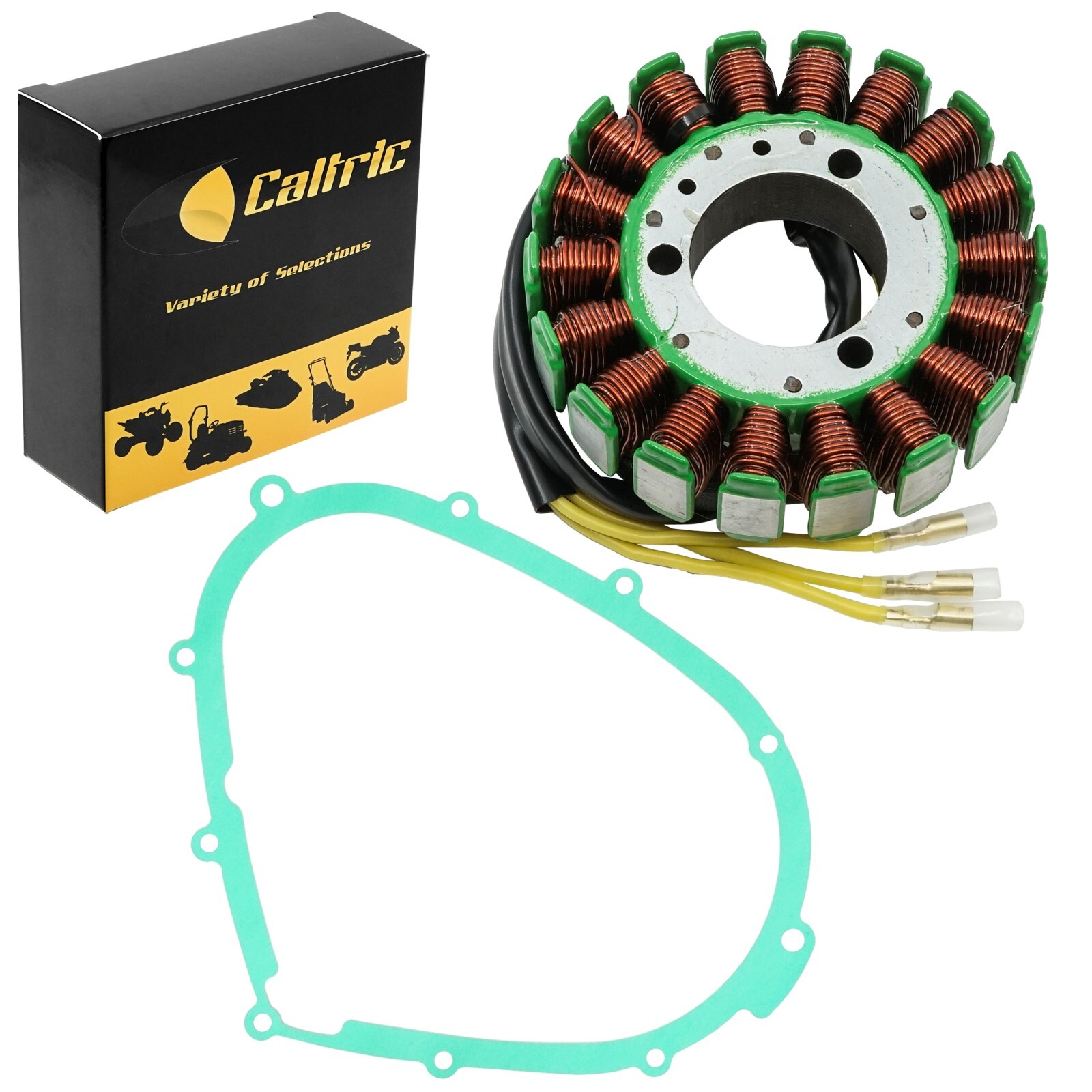 Stator & Gasket for  Kawasaki VN750 Vulcan 750 1990 1991 1992 1993-2006 Magneto