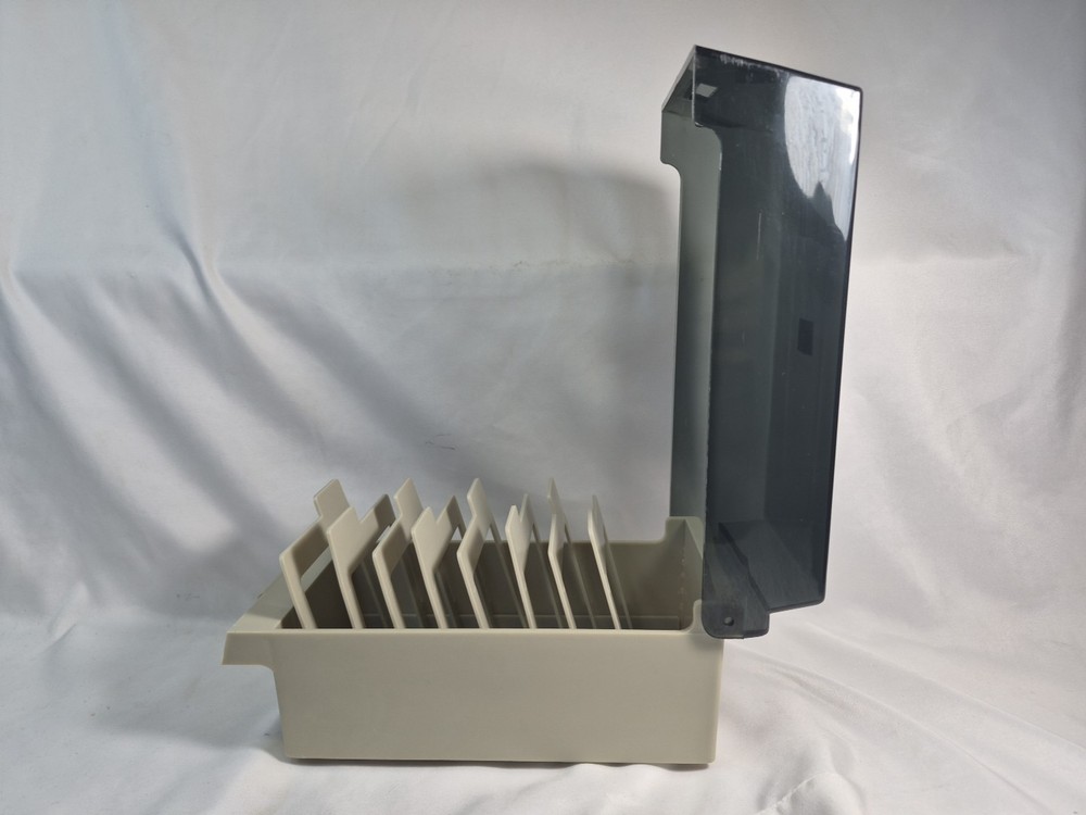 VTG ALS Computermate 3.5" Floppy Disk 1987 Storage Case Holder Diskette Beige