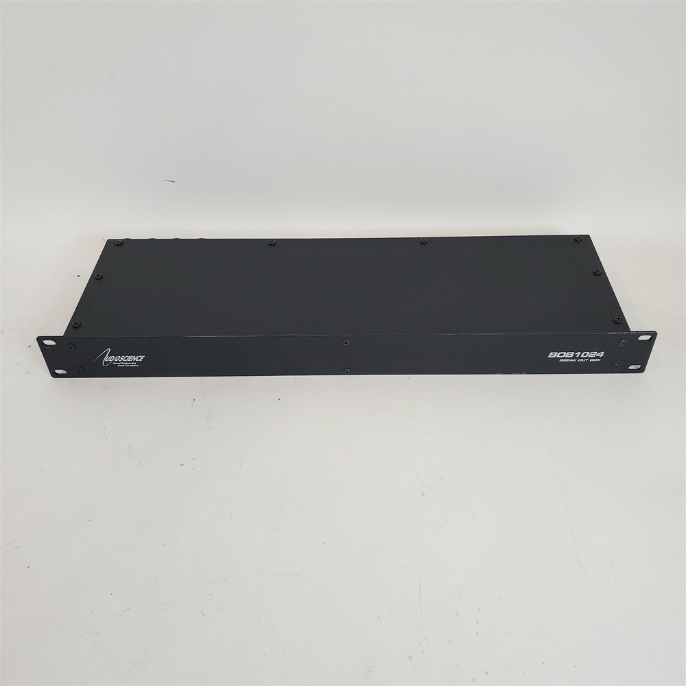 Rack Mounted XLR Breakout Box AudioScience BOB1024 BOB 1024
