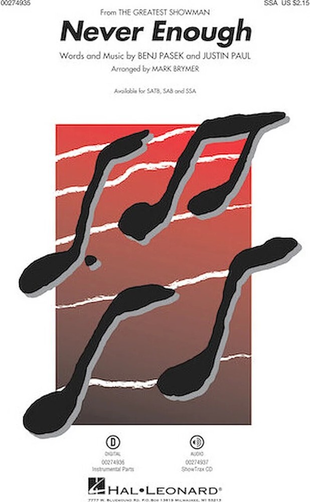 Never Enough - from The Greatest Showman