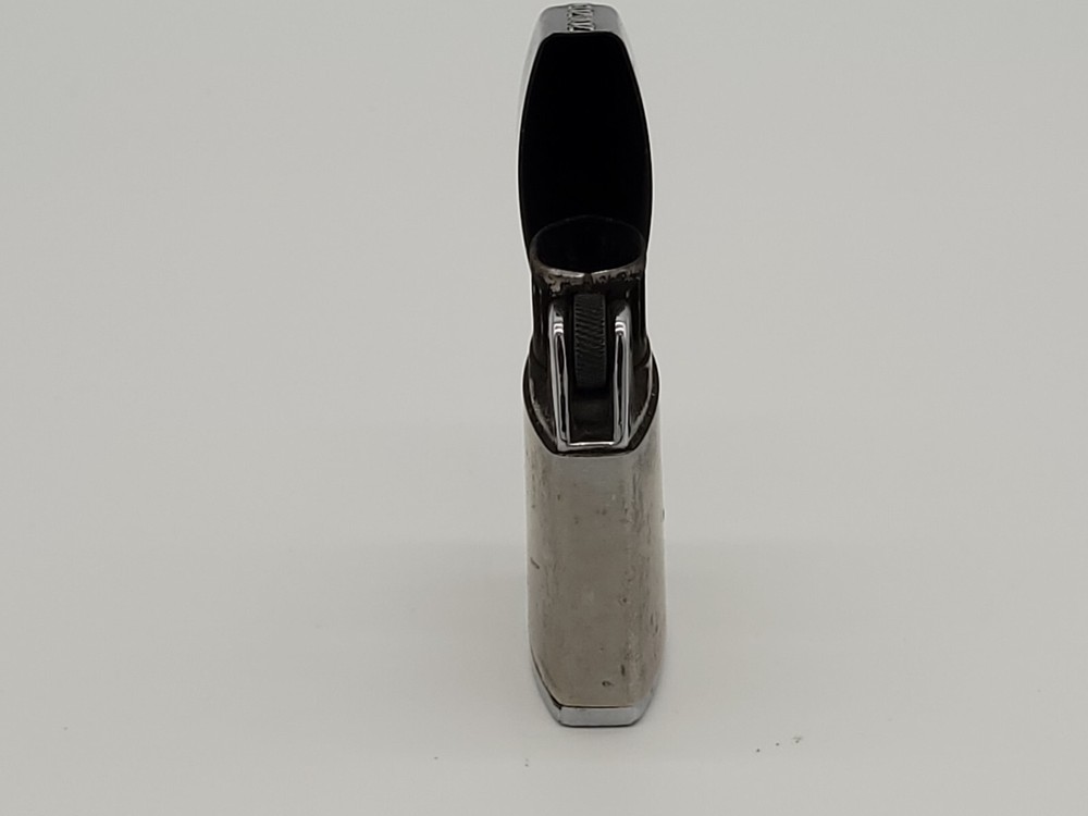Vintage Ronson Flip Top Windlite Silver-Tone Lighter- Untested