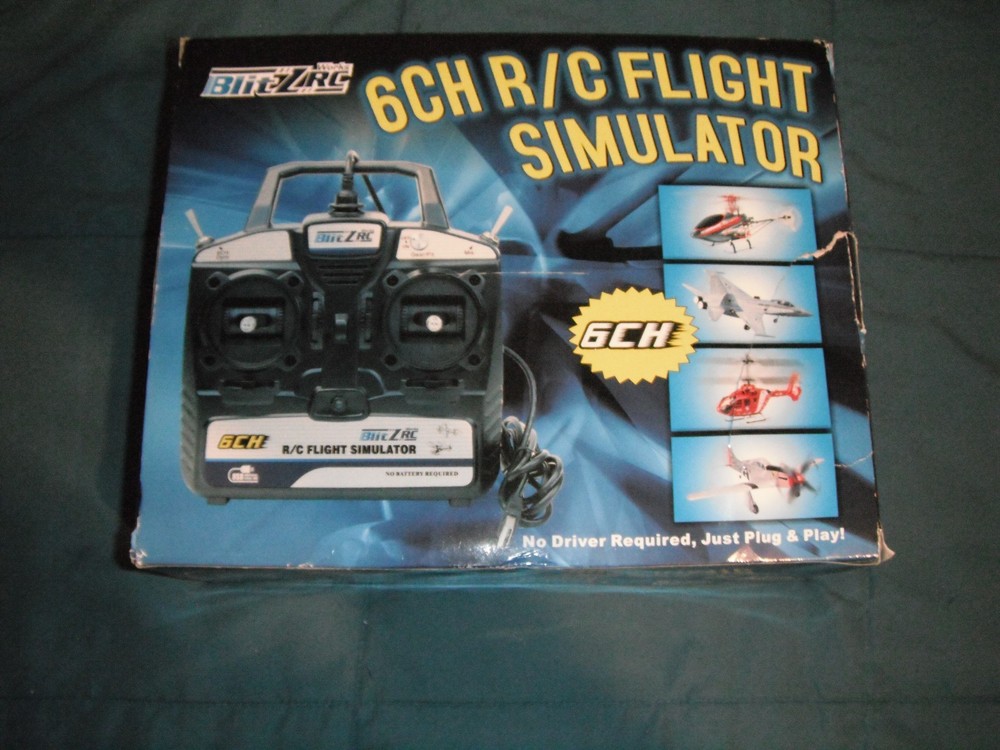 Blitz RC Works6 CH R/C Flight Simulator