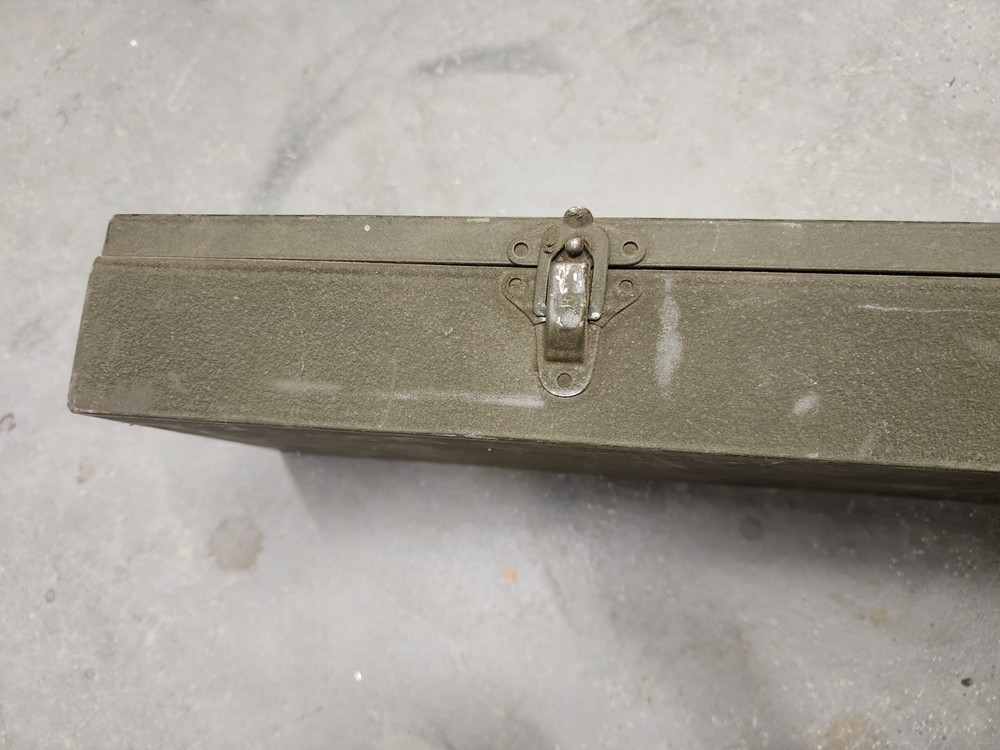 Vintage Metal Toolbox