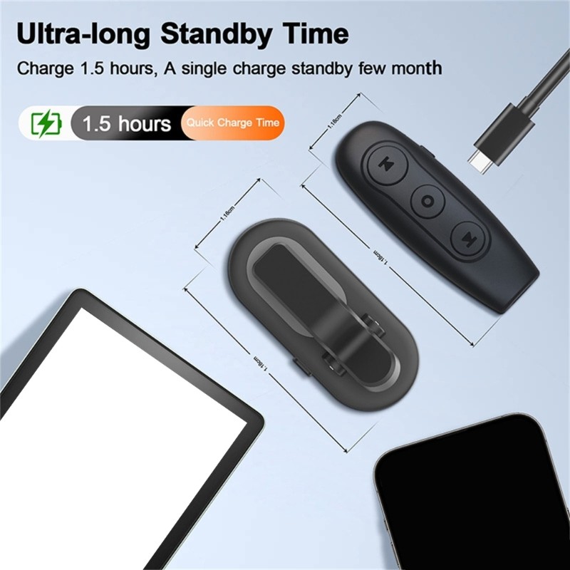 Page Turning Device for E Readers Tablets Simplifies Reading Experience Anywhere