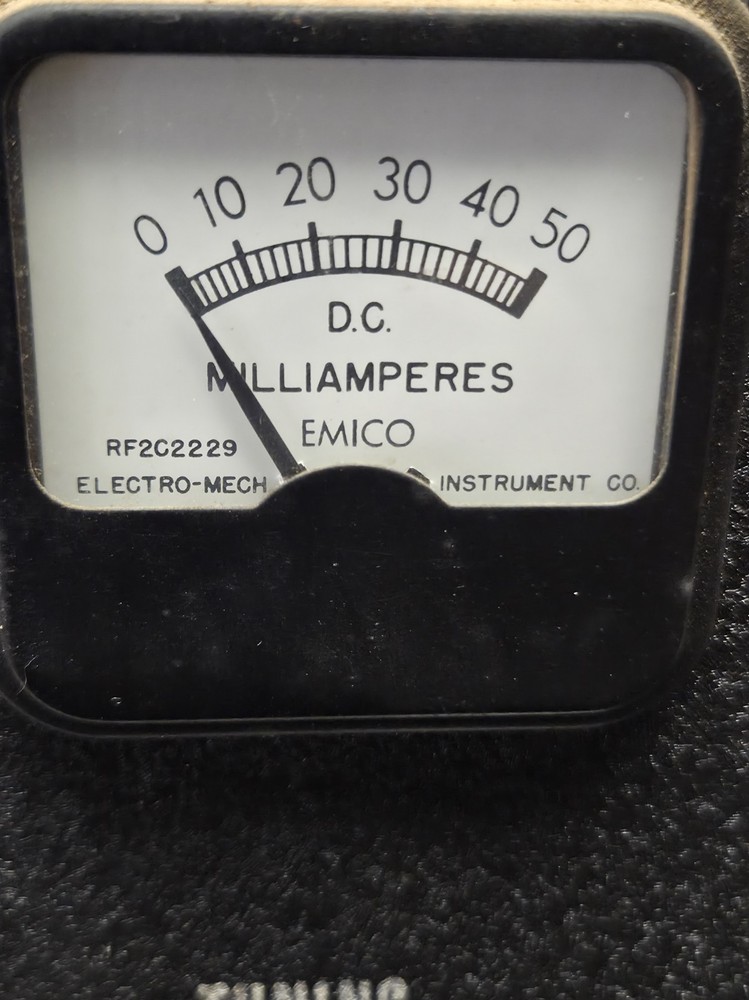 Gyro Mac II Vintage Tube RC Aircraft Transmitter VT-185 Tubes 1950s R/C Radio