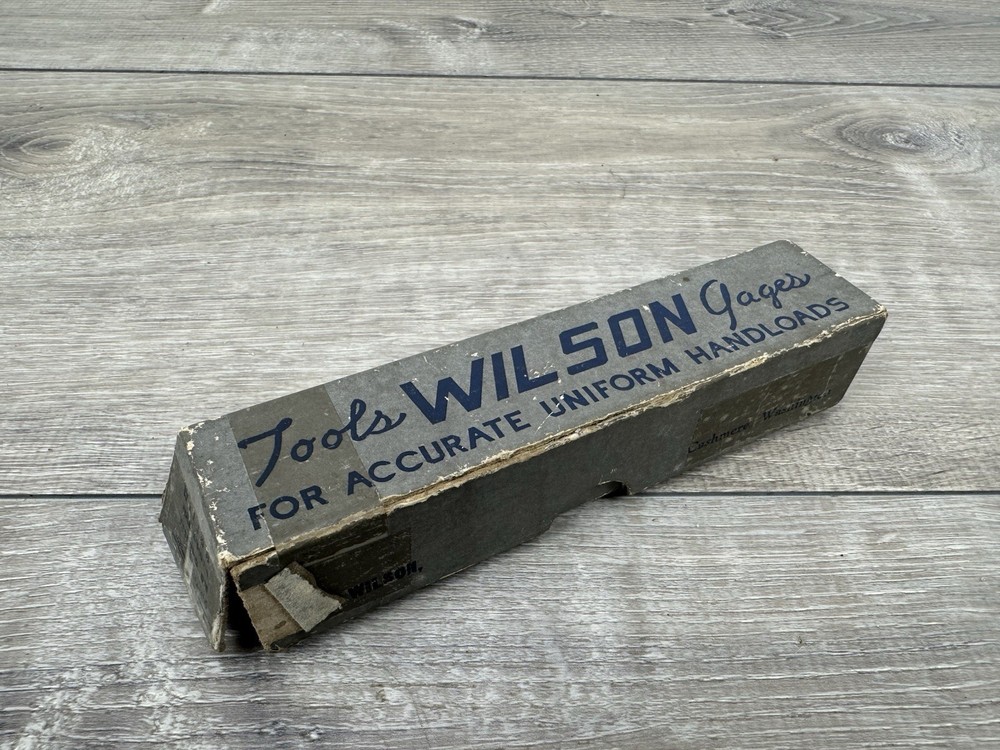 L E Wilson Bushing Type Full Length Sizing Die 30-06