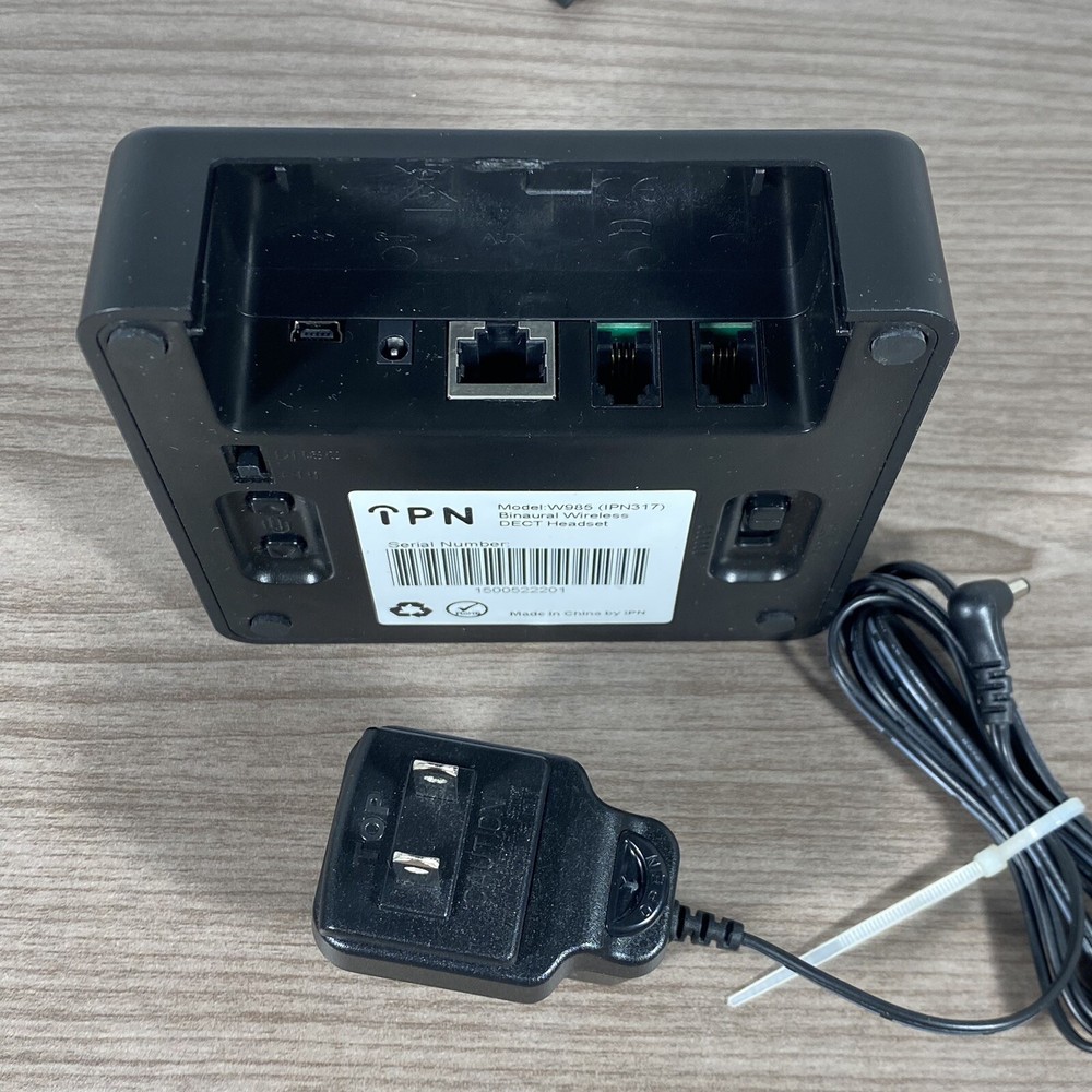 IPN W985 BAINAUREL WIRELESS DECT HEADSET READ