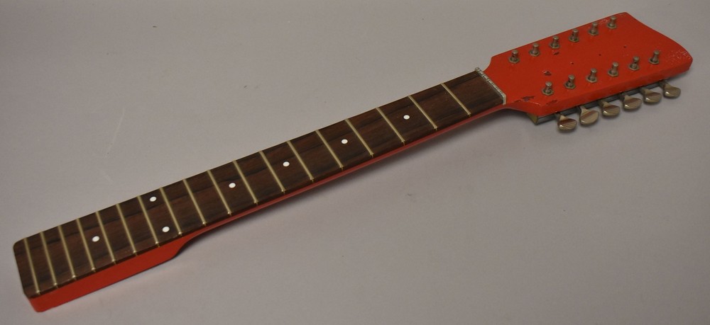 1960's Danelectro 12-String Prototype Neck Red w/Box