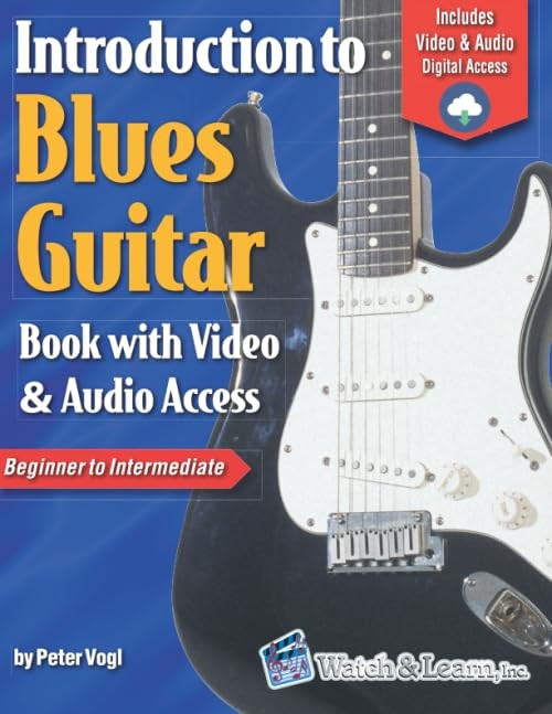 Introduction to Blues Guitar Book with Video  Audio Access
