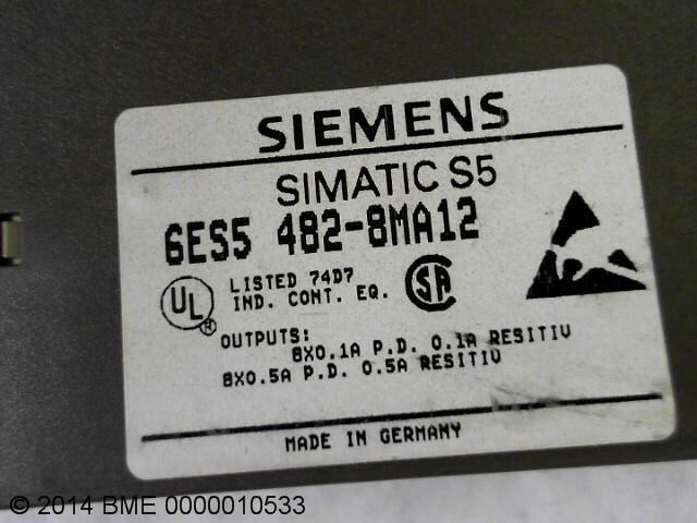 Siemens 32X24 Vdcv 6Es5482-8Ma12 Digital Module Simatic S5