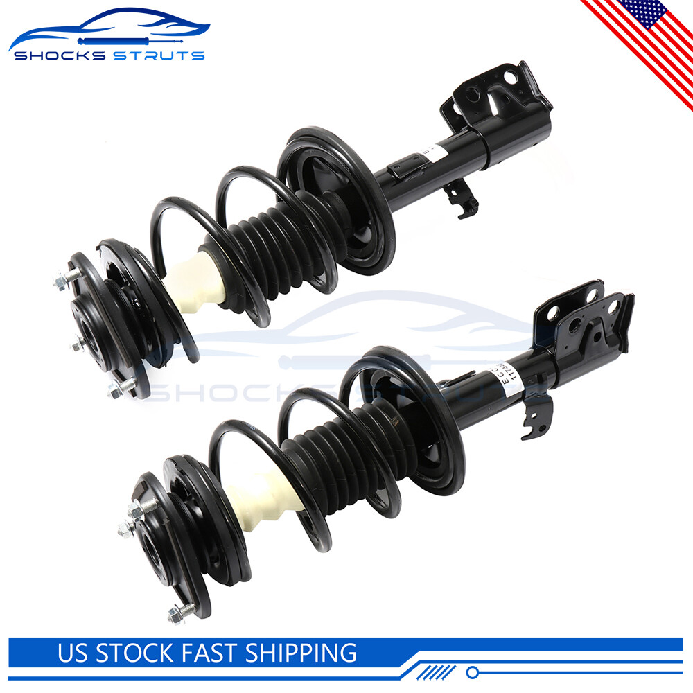 For Toyota Corolla 2009-2013 Front 2 Shocks Struts & Coil Spring Mount Assembly