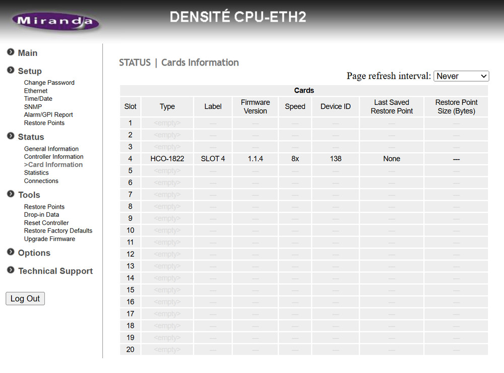 Belden GV Densité 3 Frame / KALEIDO MX * Responsive