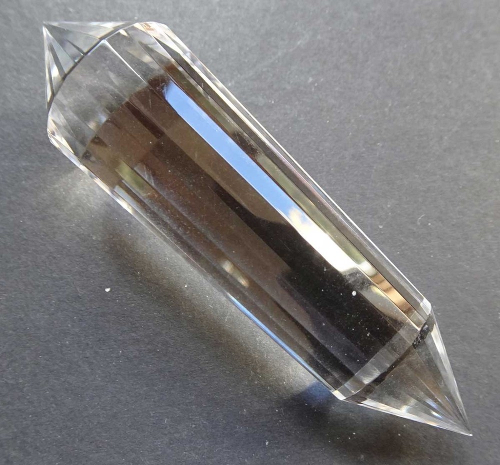 Clear Quartz Vogel 24-sided Crystal - v501
