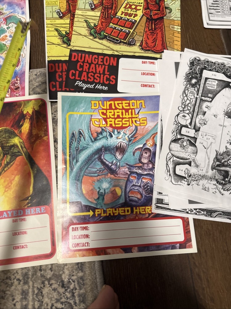 Promo Posters & More - Dungeon Crawl Classics Goodman Games