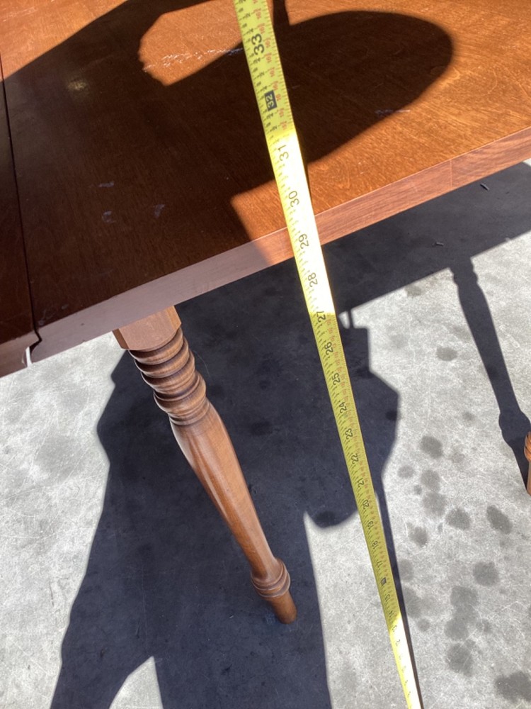 Large Hitchcock Drop Leaf Table Beautiful Some Flaws