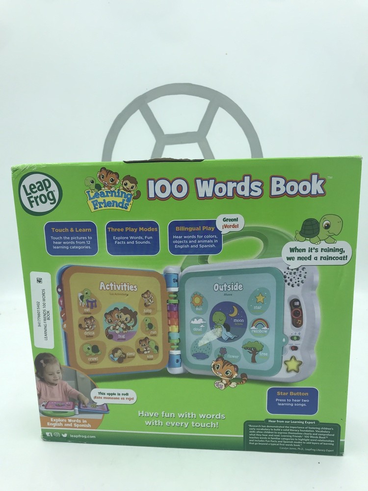 Leap Frog Learning Friends 100 Words Book