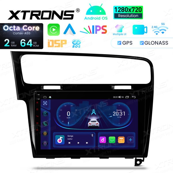 Android Car Stereo Xtrons for VW Golf 7 2/64 GB