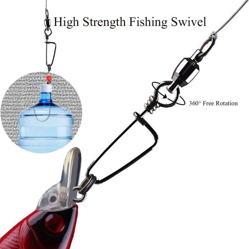 Fishing Line Swivels (20 Piece/Pack)