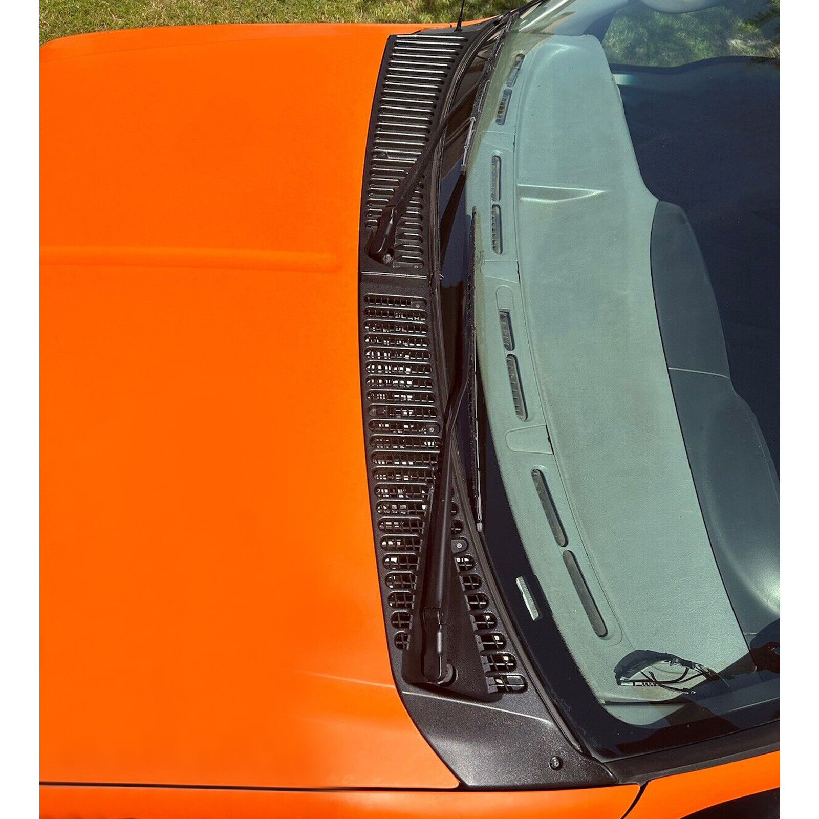 Fit For Ford F250 F350 Excursion Windshield Wiper Vent Cowl Screen Cover Panels