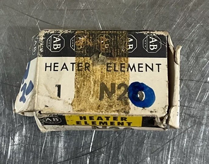 Allen Bradley N20 Thermal Overload Heating Elements NOS Surplus
