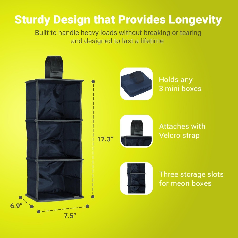 Mini Foldable Storage Box, Bundle, Hanger 3
