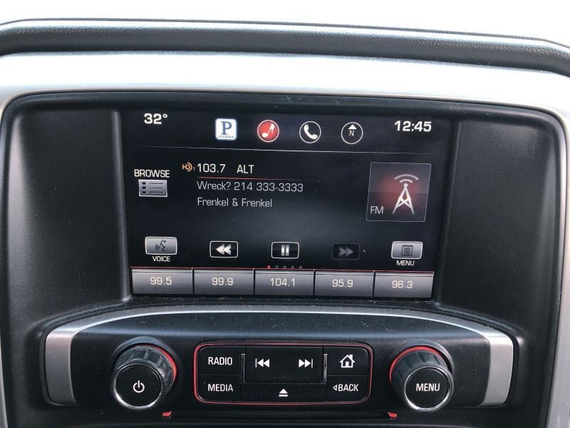 SIERRA150 2014 Information Screen 901151