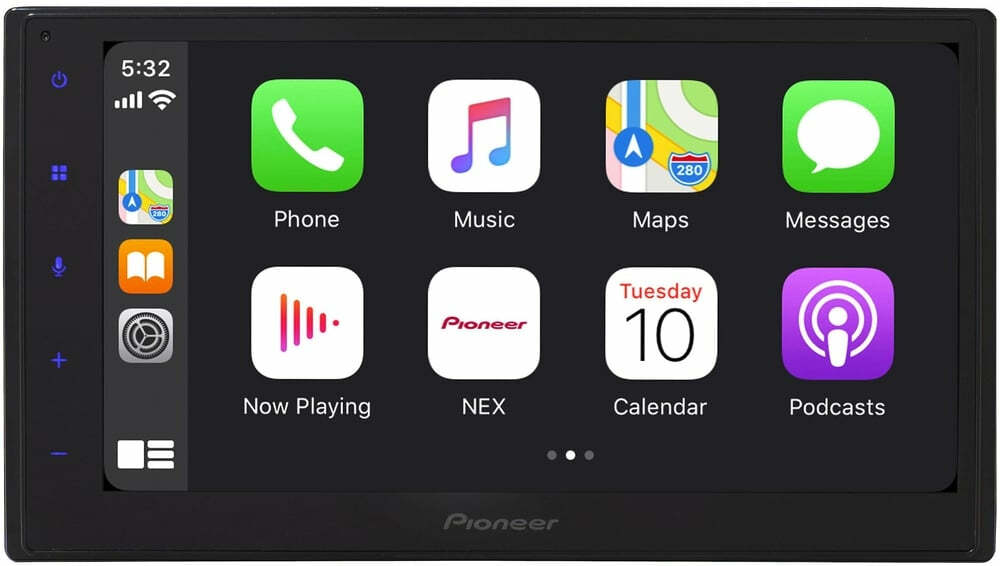 Pioneer DMH-1770NEX Double DIN Bluetooth 6.8" Mechless Digital Media Receiver +