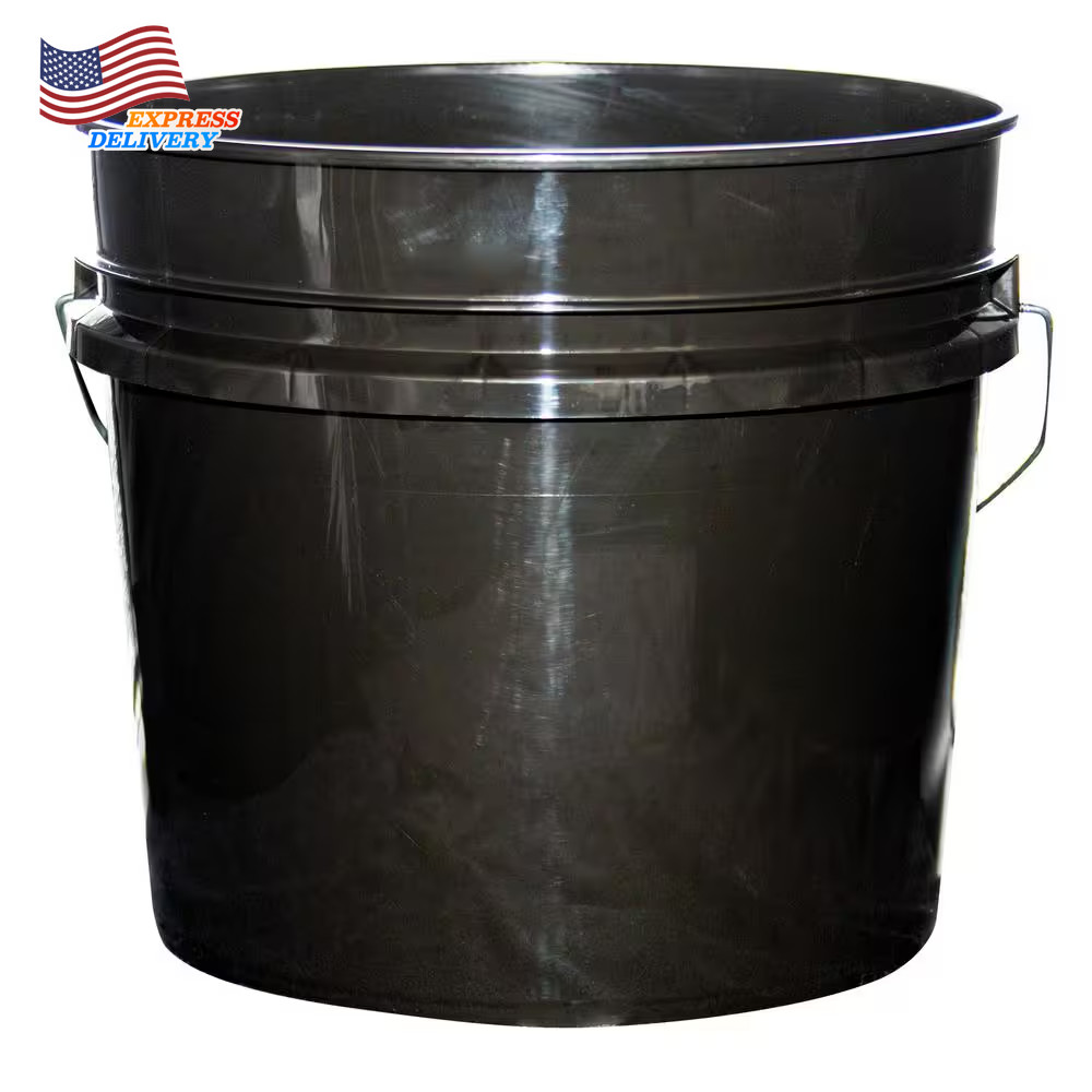 3.5 Gal. Black Pail (10-Pack)