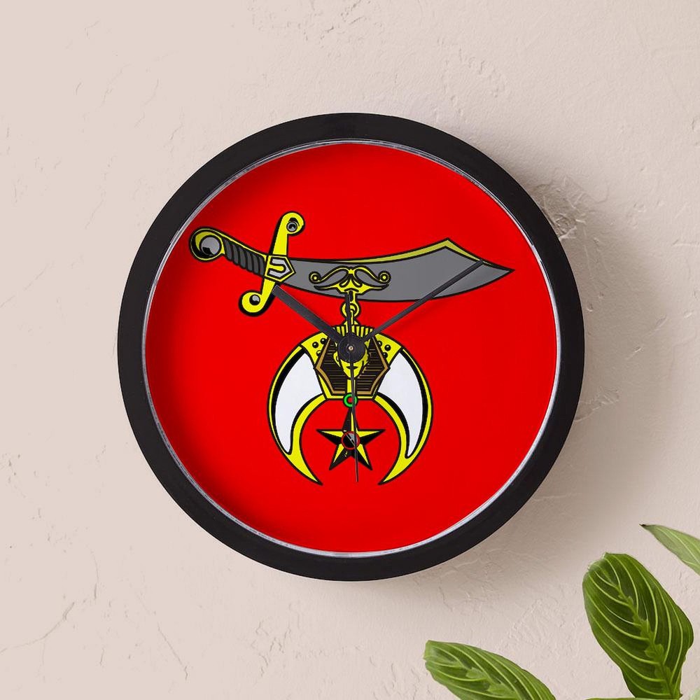 CafePress Shrine Semitar 10" Wall Clock (273674000)