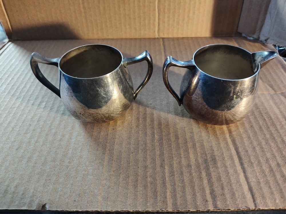 FBR Silver Over Copper 2312 Cream And Sugar