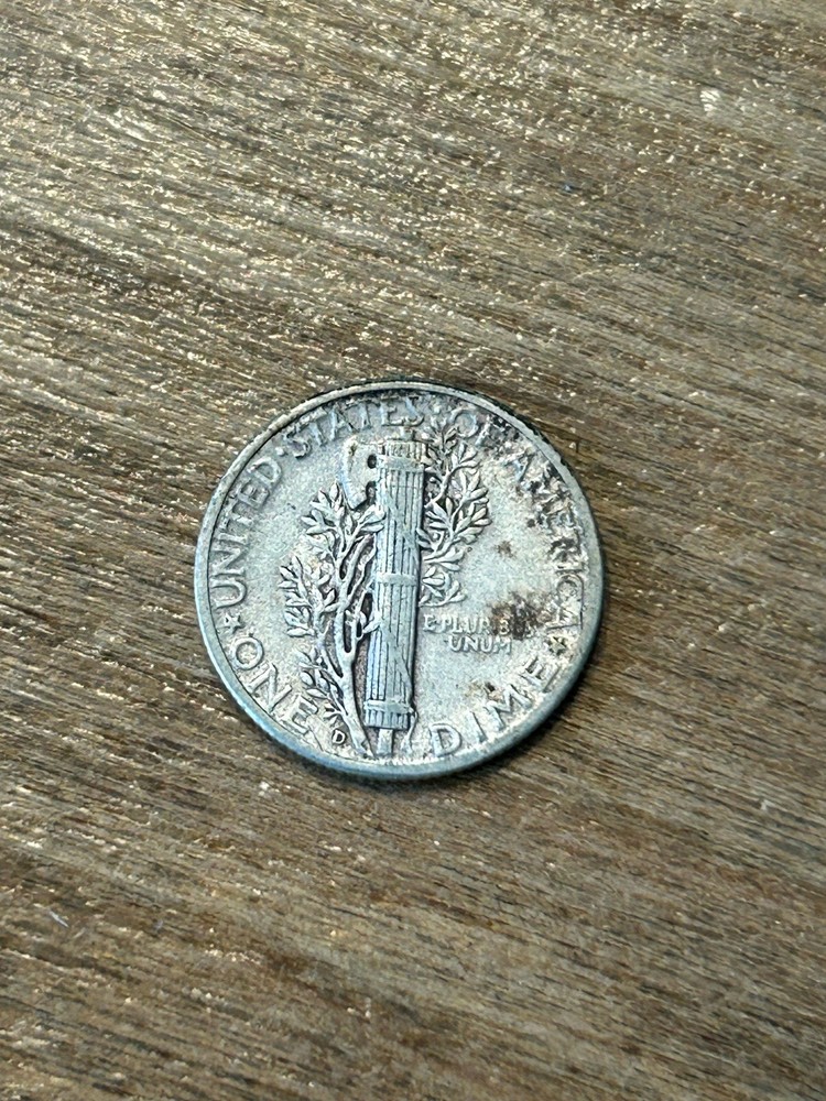 1945D Mercury Dime XF