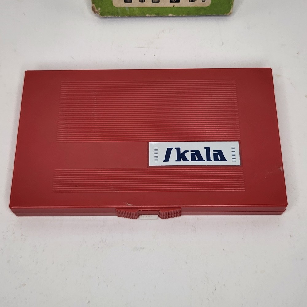 Vintage Skala PRECISION PTVb Technical Drafting Compass Set Made in Poland
