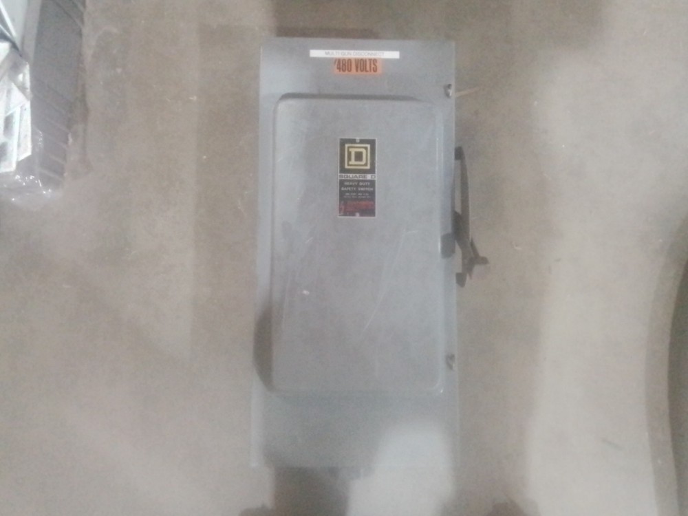 Square D H-364 Series E1 Safety Switch (F13E)