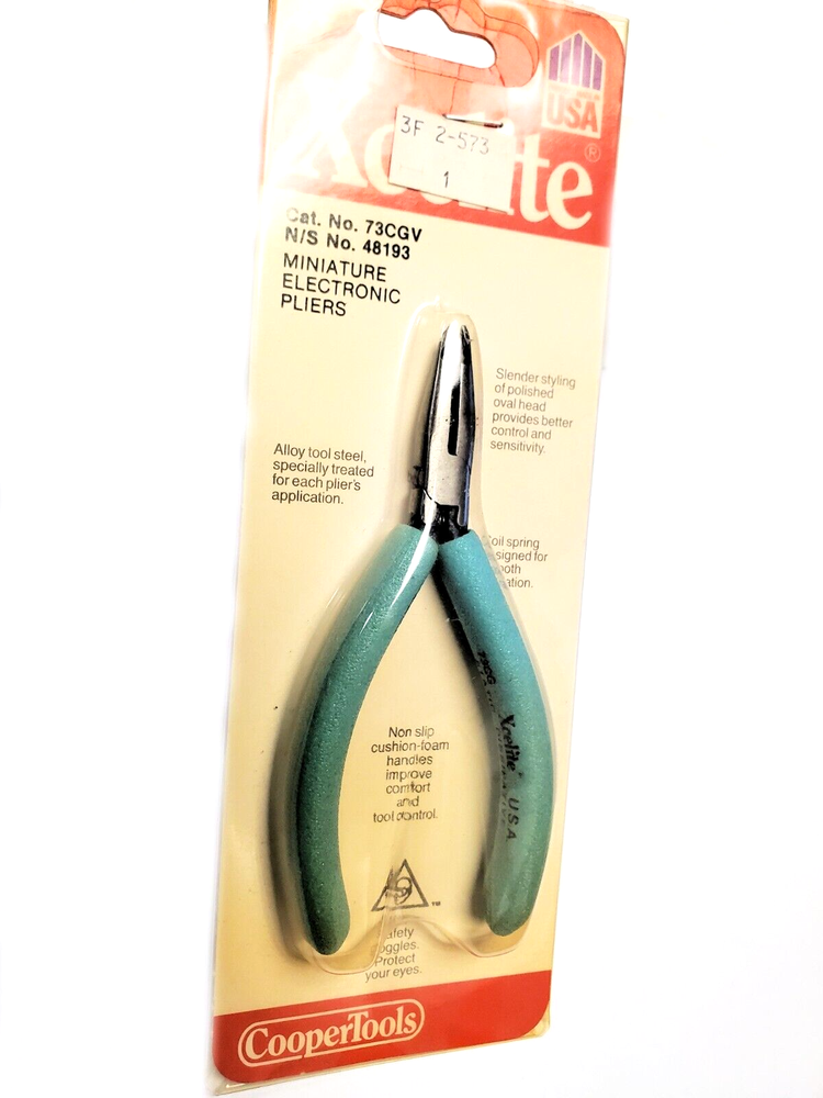 Xcelite LC665JN 4 1/2” Angle Cutting Plier 3F2-573 1 pc