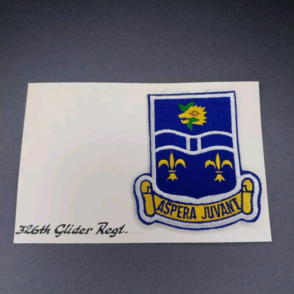 326th Glider Regiment 3.5" Patch