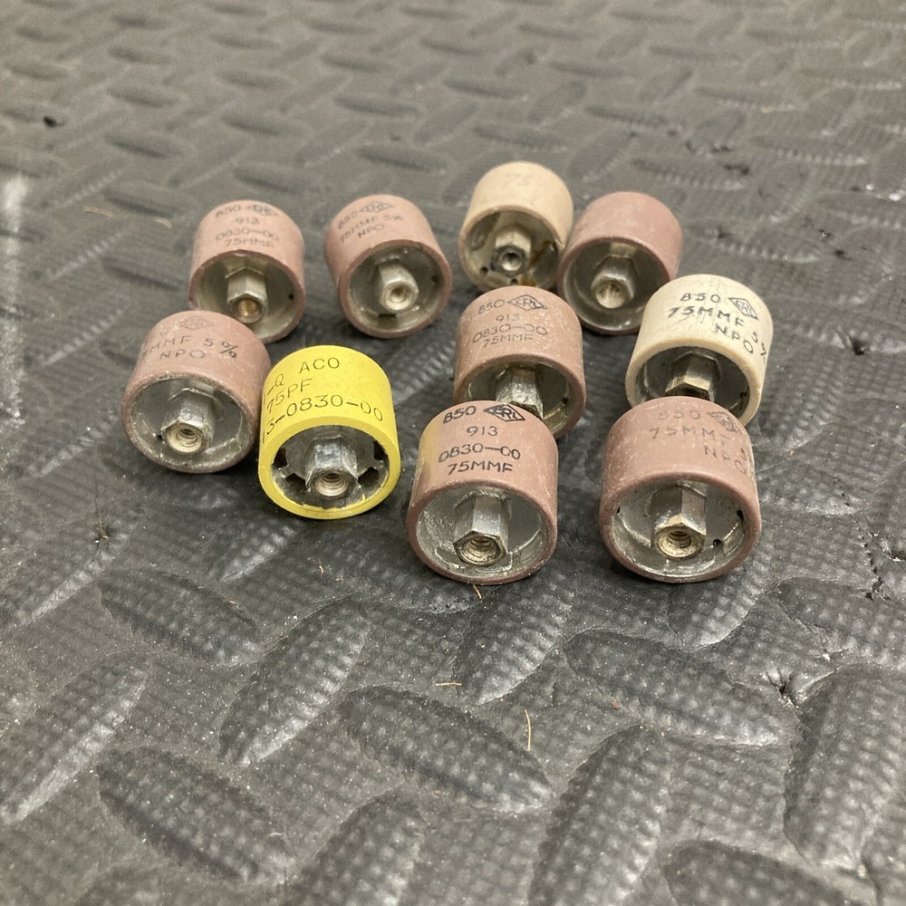 75pf Doorknob Capacitor 10pcs.