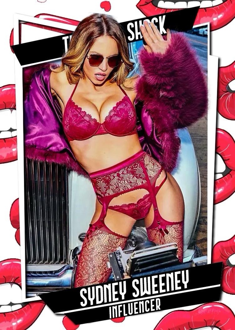 Sydney Sweeney #005 Custom Actress ACEO Trading Card