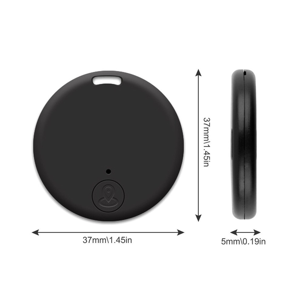 2Pcs Mini Anti-Lost Smart GPS Tracker Wireless Bluetooth Wallet Key Pet Finder