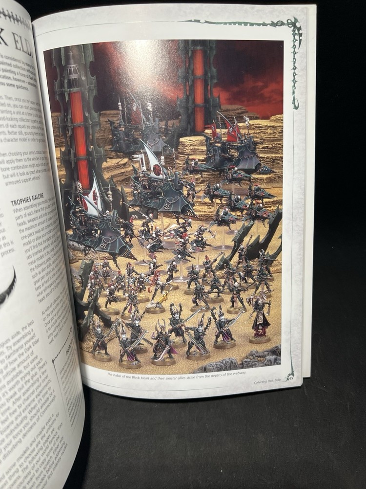 Warhammer 40,000 Dark Eldar Codex 5th Edition Paperback (2010) Games Workshop