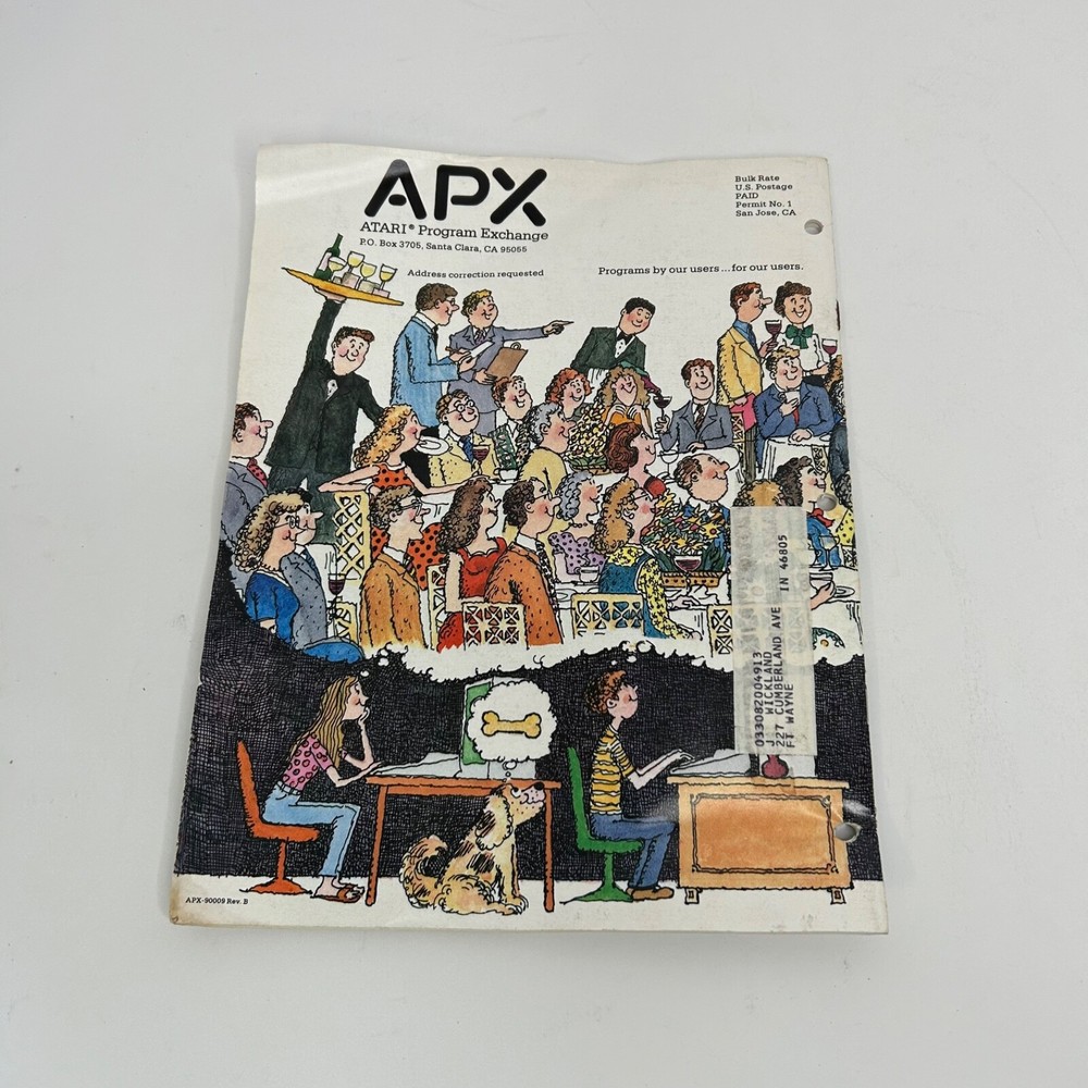 Atari Program Exchange Spring 1983 Software Catalog APX