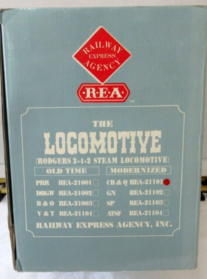 REA 21101 CB & O 2-4-2 STEAM ENGINE