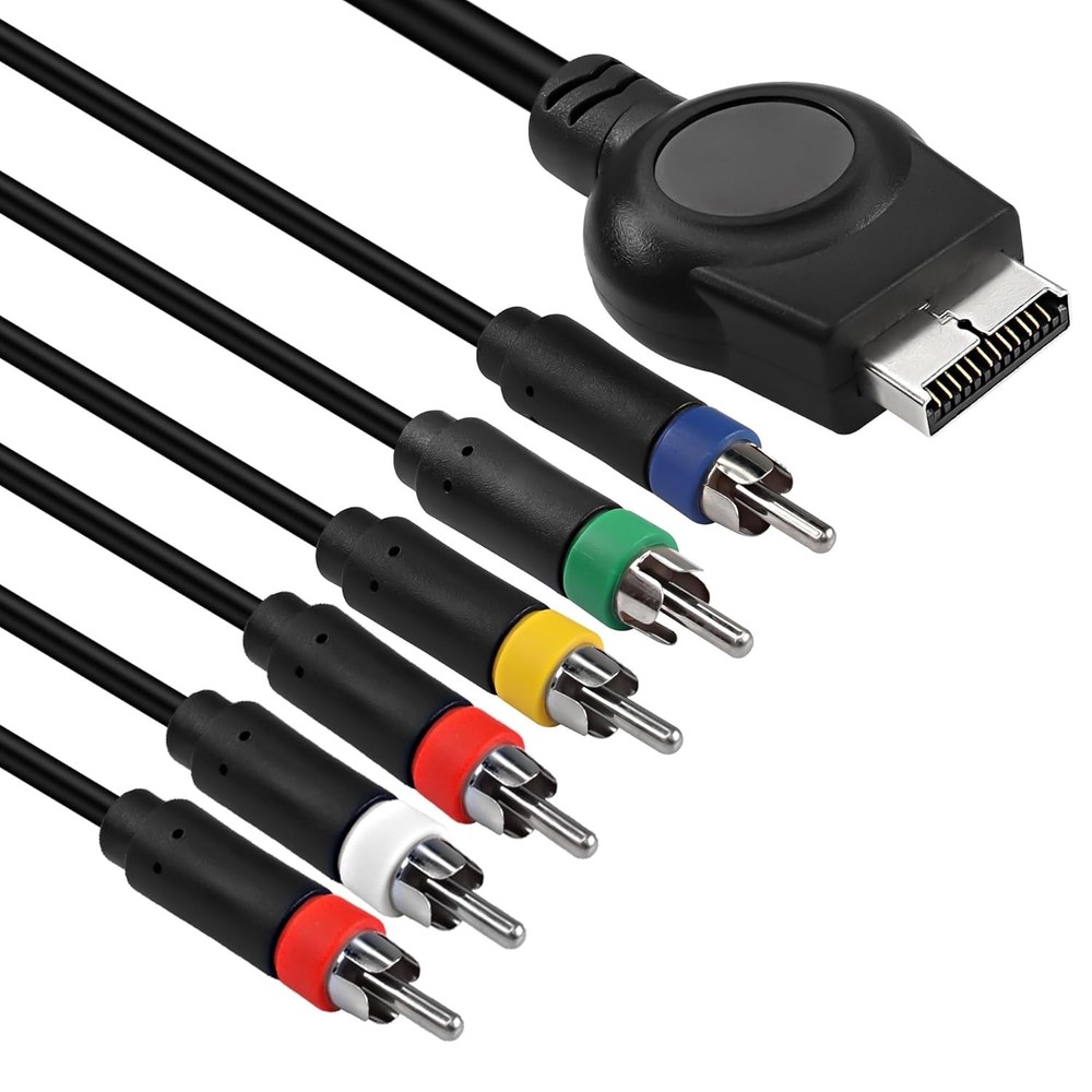 PS3 PS2 Component AV Cable,HD Audio Video Cable 5RCA YPbPr...