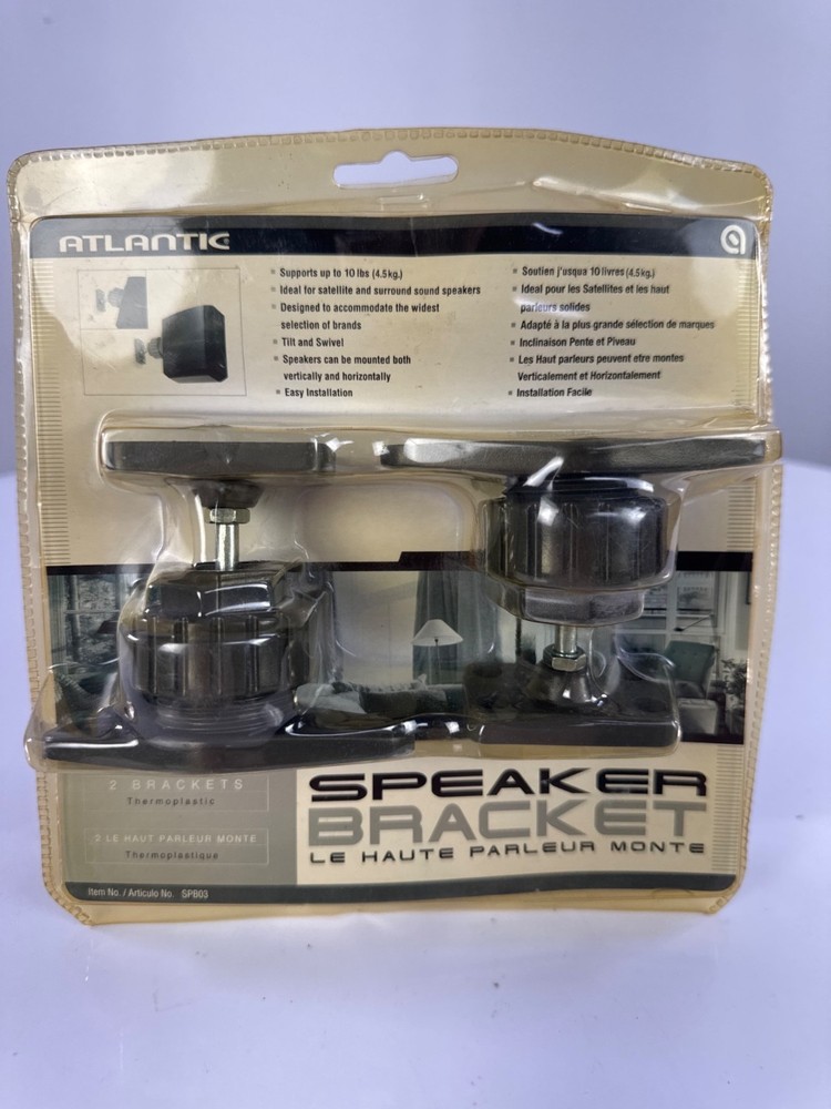 Atlantic SPB03 Speaker Brackets New In Package