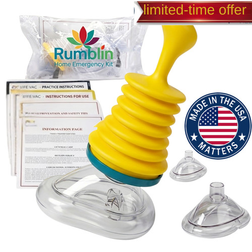 First Aid Anti-Choke Rescue Device Plastic Kit - USA WAREHOUSE