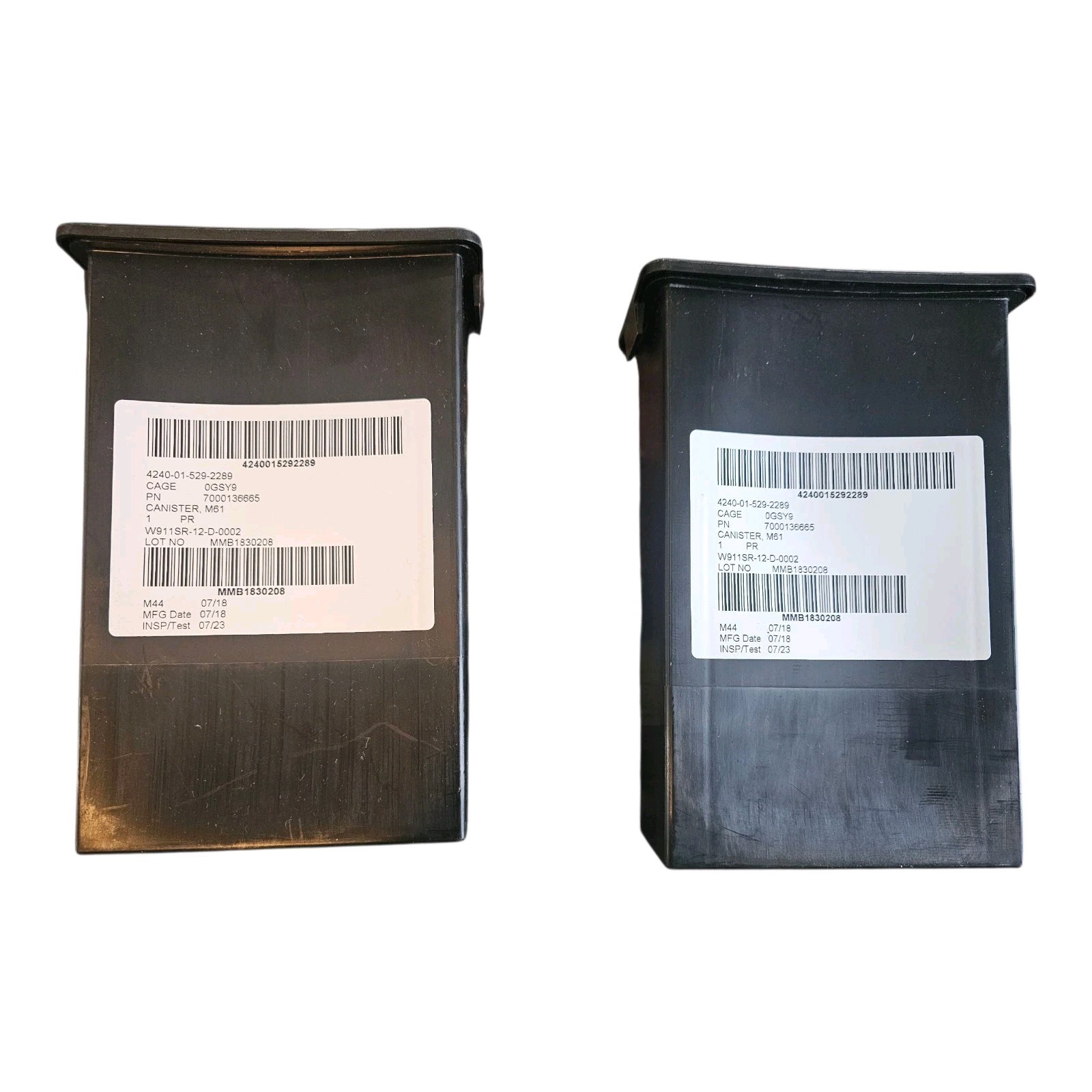 (10 SETS) NEW SEALED Avon M50/M61 Gas Mask Filters 2023 INSPECTION