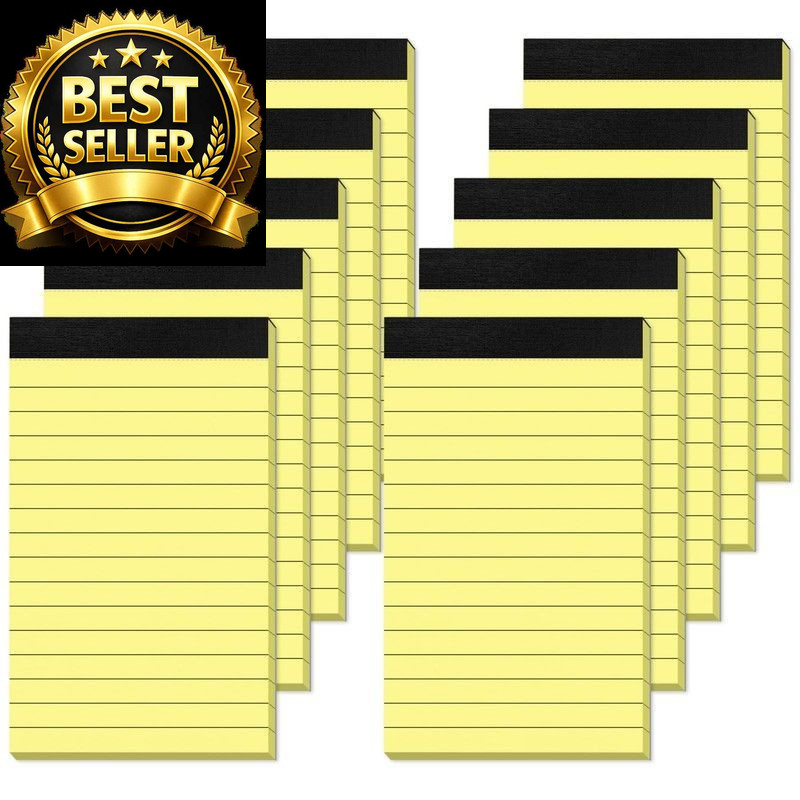 Yellow Note Pads 3x5 Small Notepads Memo 3 x 5 Inch,