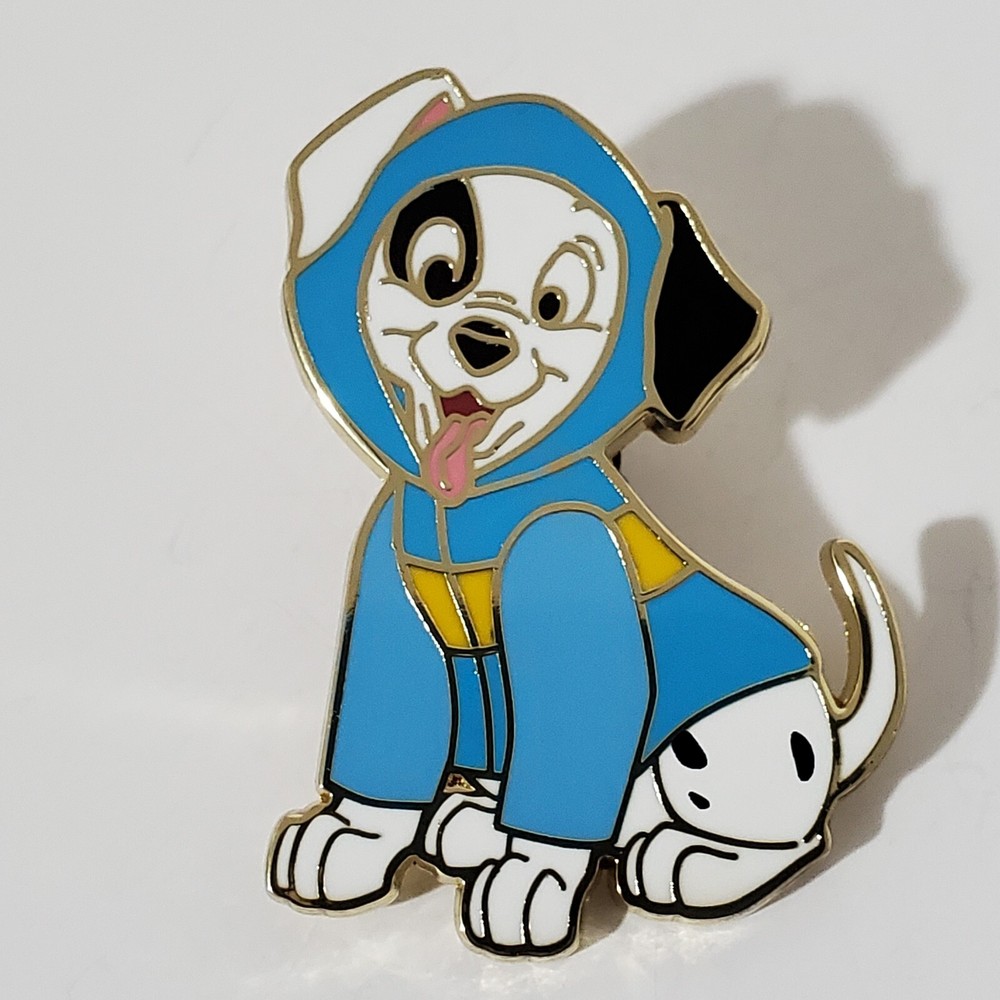 Disney Critter Raincoats Blind Box Enamel Pin OPEN Patch 101 Dalmatians