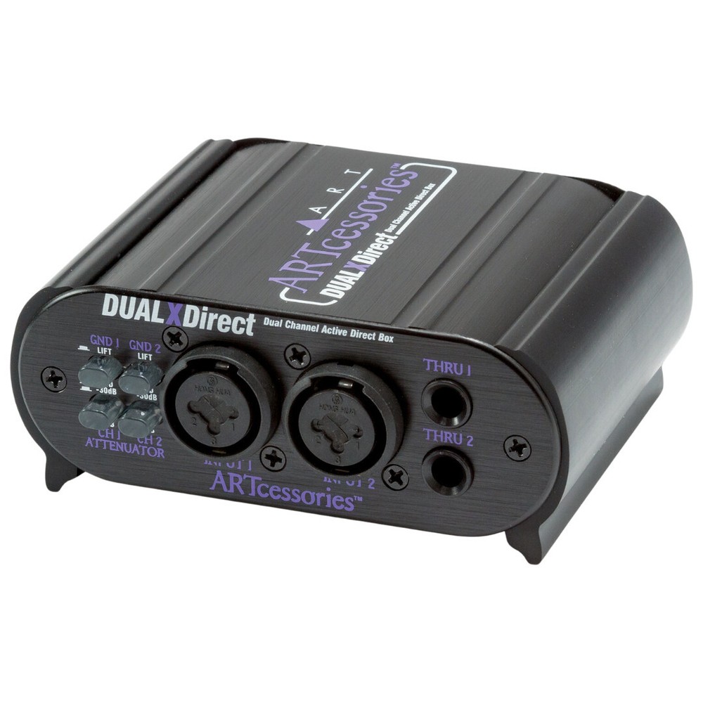 ART Dual X Direct 2-Channel Active Direct Box