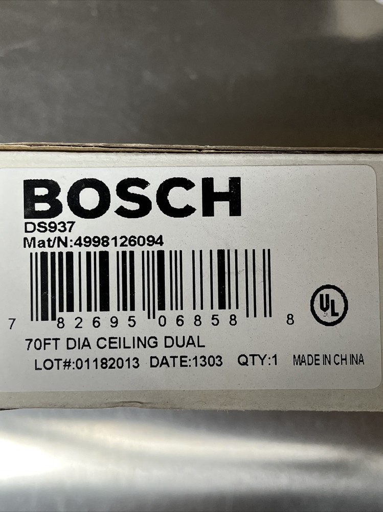 Bosch DS937 Ceiling Mount Motion Detector - White